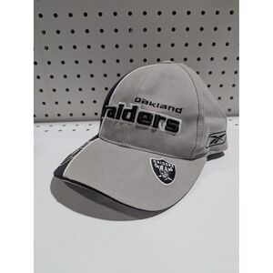 Oakland Raiders Reebok NFL Pro Line Hat Cap‎ Fitted Football